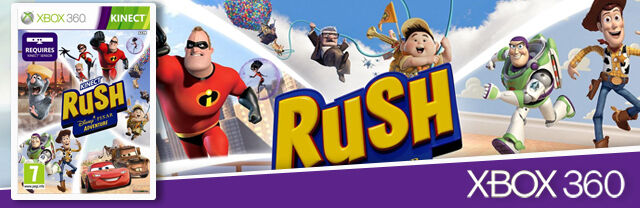 Kinect Rush A Disney Pixar xbox 360 kinect játék