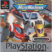 Micro Machines V3, Platinum Ed., Mint PlayStation 1 (használt)