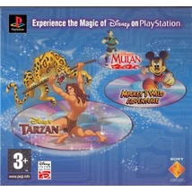 Tarzan + Mulan + Mickey's Wild Adventure, Mint PlayStation 1 (használt)