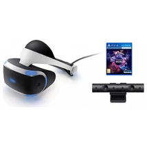 Playstation PS4 VR szemüveg + Kamera + VR Worlds (használt, 1 év garanciával)