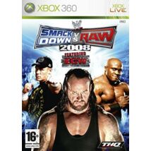 WWE Smack Down vs Raw 2008 Featuring ECW Xbox 360 (használt)