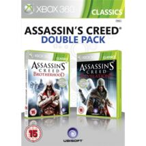Assassin's Creed Brotherhood + Revelations Xbox 360 (használt, 2 db játékot tartalmaz)