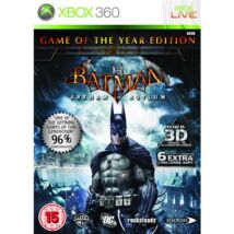 Batman Arkham Asylum Game of The Year Edition Xbox 360 (használt)