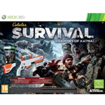 Cabela's Survival Shadows Of Katmai + Gun Xbox 360 (használt)