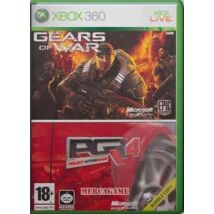 Gears Of War + Project Gotham Racing 4 Xbox 360 (használt)