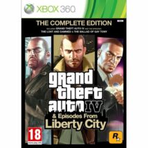Grand Theft Auto 4 + Episodes from Liberty City (The Complete Edition) Xbox 360 (használt)