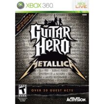 Guitar Hero Metallica Sp.Ed. + T-Shirt Xbox 360 (használt)