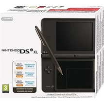 DSi XL konzol sötétbarna (használt, dobozzal)
