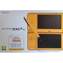 DSi XL konzol sárga, (használt, dobozzal)