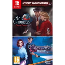 Mystery Investigations 1 Noir Chronicles + Path Of Sin Nintendo Switch (használt)