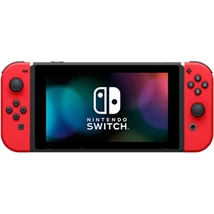 Nintendo Switch konzol 32GB + Solid piros Joy-Con (játék nélkül), (használt, dobozzal)