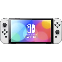 Switch konzol 64GB OLED + fehér Joy-Con (használt, leértékelt)