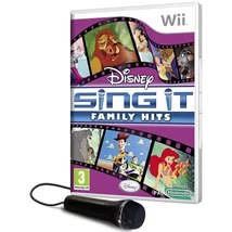 Disney Sing It - Family Hits (With Microphone) Wii (használt) 