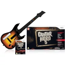 Guitar Hero 5 (with Guitar) Wii (használt) 