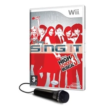 High School Musical 3: Sing It! + Mic Wii (használt) 