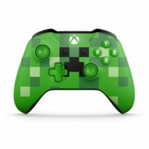 Xbox One Vezeték-nélküli Minecraft Creeper kontroller (használt, 1 hónap garanciával)