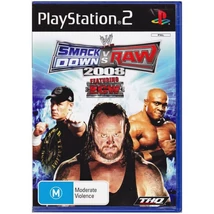 WWE SmackDown Vs Raw 2008 PlayStation 2 (használt)