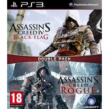 Assassin's Creed IV Black Flag + Assassin's Creed Rogue PlayStation 3 (használt)