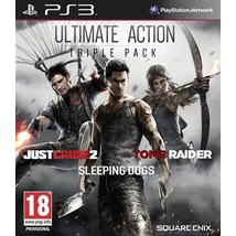 Ultimate Action Triple Pack Tomb Raider, Sleeping Dogs, Just Cause 2 PlayStation 3 (használt)