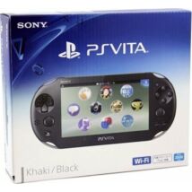 Playstation Vita Slim konzol fekete WI-FI (használt, dobozzal)
