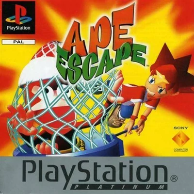 Ape Escape, Platinum Ed., Boxed PlayStation 1 (használt)