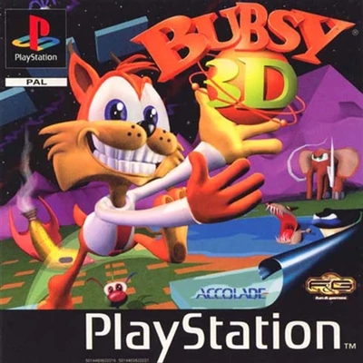 Bubsy 3D, Boxed PlayStation 1 (használt)