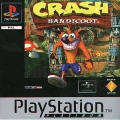 Crash Bandicoot, Platinum Ed., Boxed PlayStation 1 (használt)