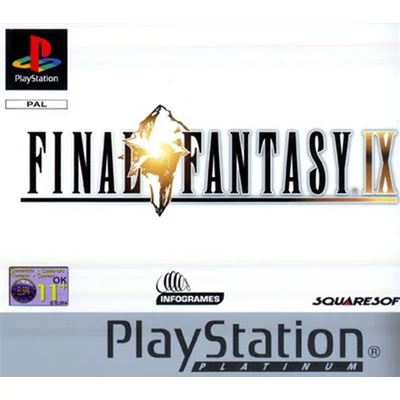 Final Fantasy IX, Platinum Ed., Mint PlayStation 1 (használt)