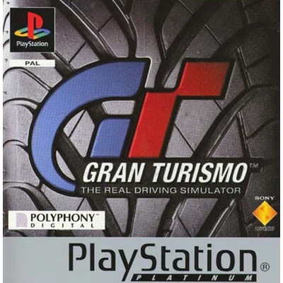 Gran Turismo: The Real Driving Simulator, Platinum Ed., Mint PlayStation 1 (használt)