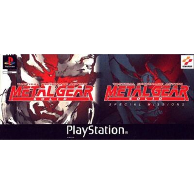Metal Gear Solid + Metal Gear Solid: Special Missions, Boxed PlayStation 1 (használt)