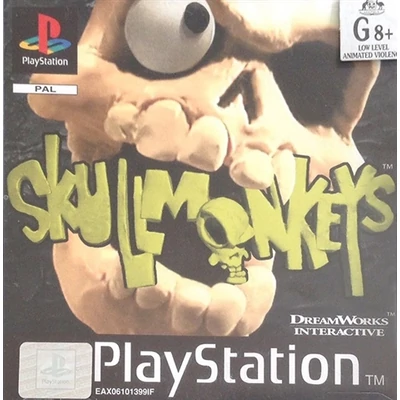 Skullmonkeys, Boxed PlayStation 1 (használt)