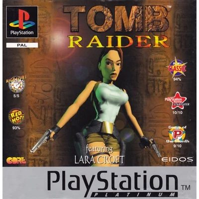 Tomb Raider, Platinum Ed., Boxed PlayStation 1 (használt)