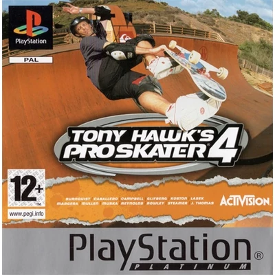 Tony Hawk's Pro Skater 4, Platinum Ed., Boxed PlayStation 1 (használt)