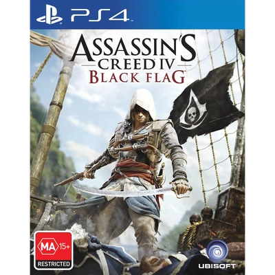 Assassin's Creed IV (4) Black Flag PlayStation 4 (használt)