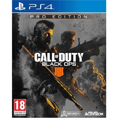 Call of Duty: Black Ops 4 Pro Ed. w/Art Cards, Patches &Pop Socket(No DLC) PlayStation 4 (használt)