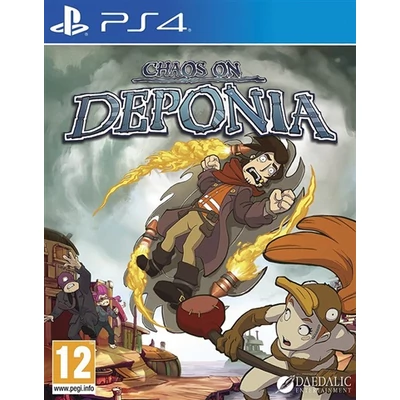 Chaos on Deponia PlayStation 4 (használt)