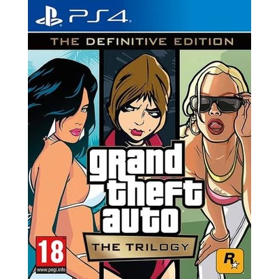 Grand Theft Auto: The Trilogy - Definitive Edition PlayStation 4 (használt)