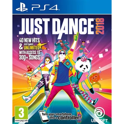 Just Dance 2018 PlayStation 4 (használt)