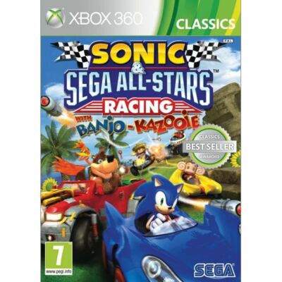 SONIC & Sega All-Stars Racing With Banjo-Kazooie Xbox 360 (használt)