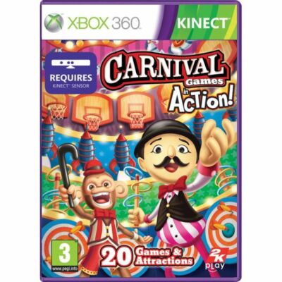 Carnival Games: In Action Xbox 360 (használt)