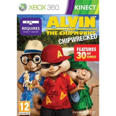 Alvin & The Chipmunks - Chip Wrecked Xbox 360 (használt)