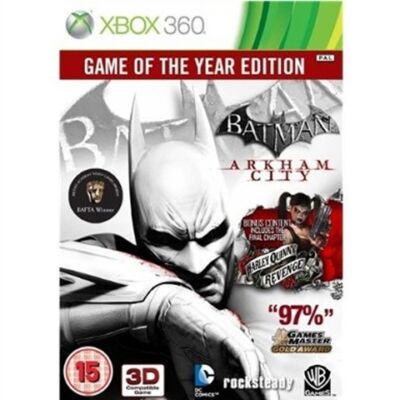 Batman Arkham City Game of The Year Edition Xbox 360 (használt)