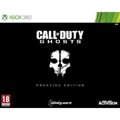 Call Of Duty Ghosts Prestige Edition (+Camera+Para Strap) Xbox 360 (használt)