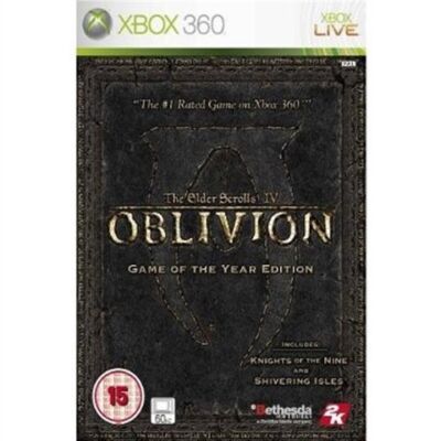 Elder Scrolls IV Oblivion GOTY Edition (2 Disc) Xbox 360 (használt)