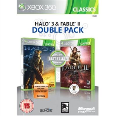 Fable 2 + Halo 3 Xbox 360 (használt)