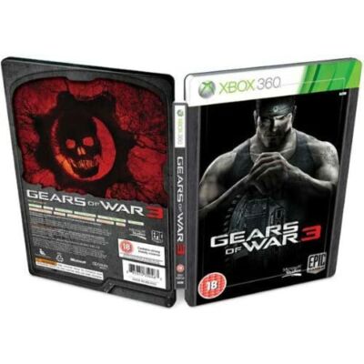 Gears of War 3 fémdobozos Xbox 360 (használt)