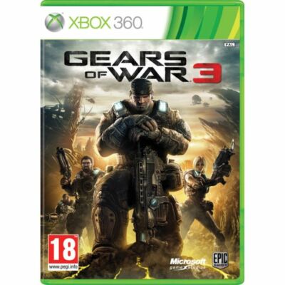 Gears of War 3 Xbox One Kompatibilis Xbox 360 (használt)