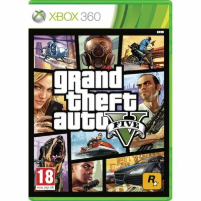 Grand Theft Auto V (5) Xbox 360 (használt)