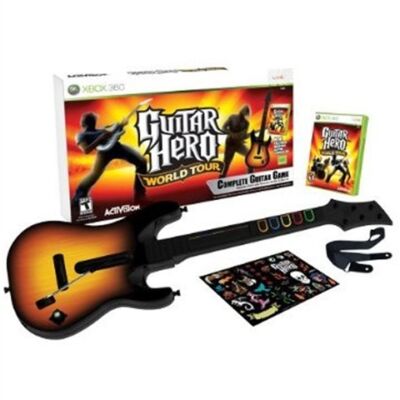 Guitar Hero World Tour (With Guitar) Xbox 360 (használt)