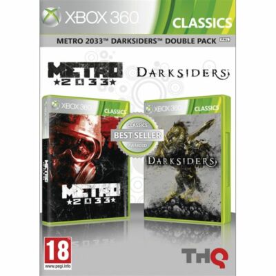 METRO 2033 + Darksiders Double Pack Xbox 360 (használt)